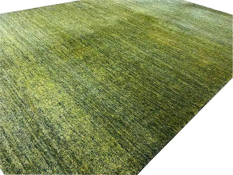 Gabbeh Teppich - Grün (245x174cm) - German Carpet Shop