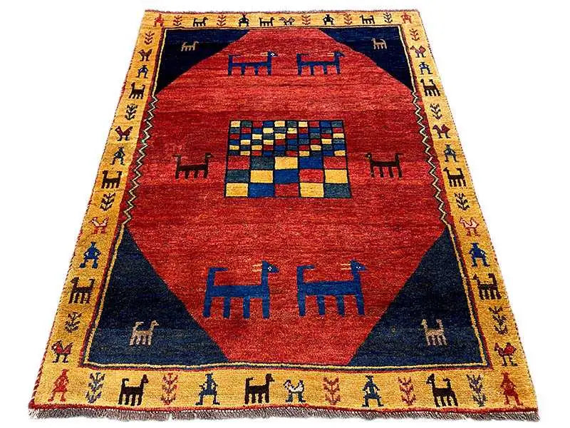 Gabbeh Teppich (167x119cm) - German Carpet Shop