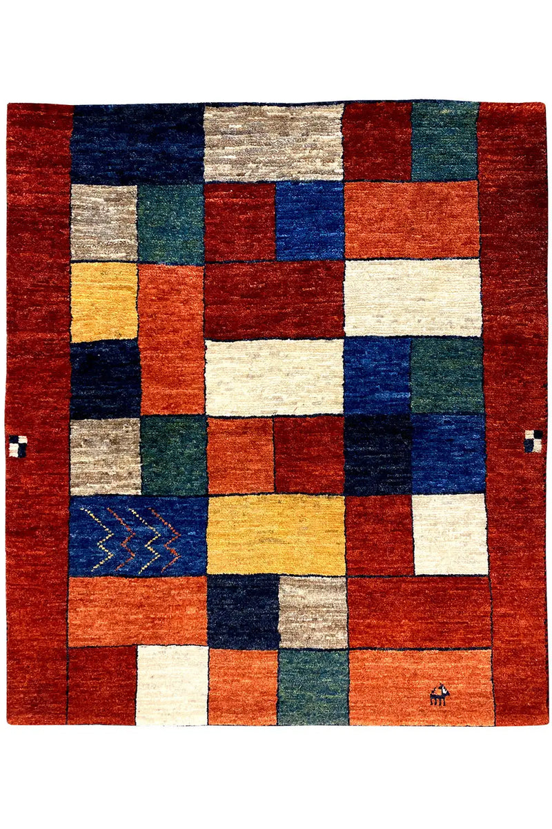 Gabbeh carpet (107x94cm)