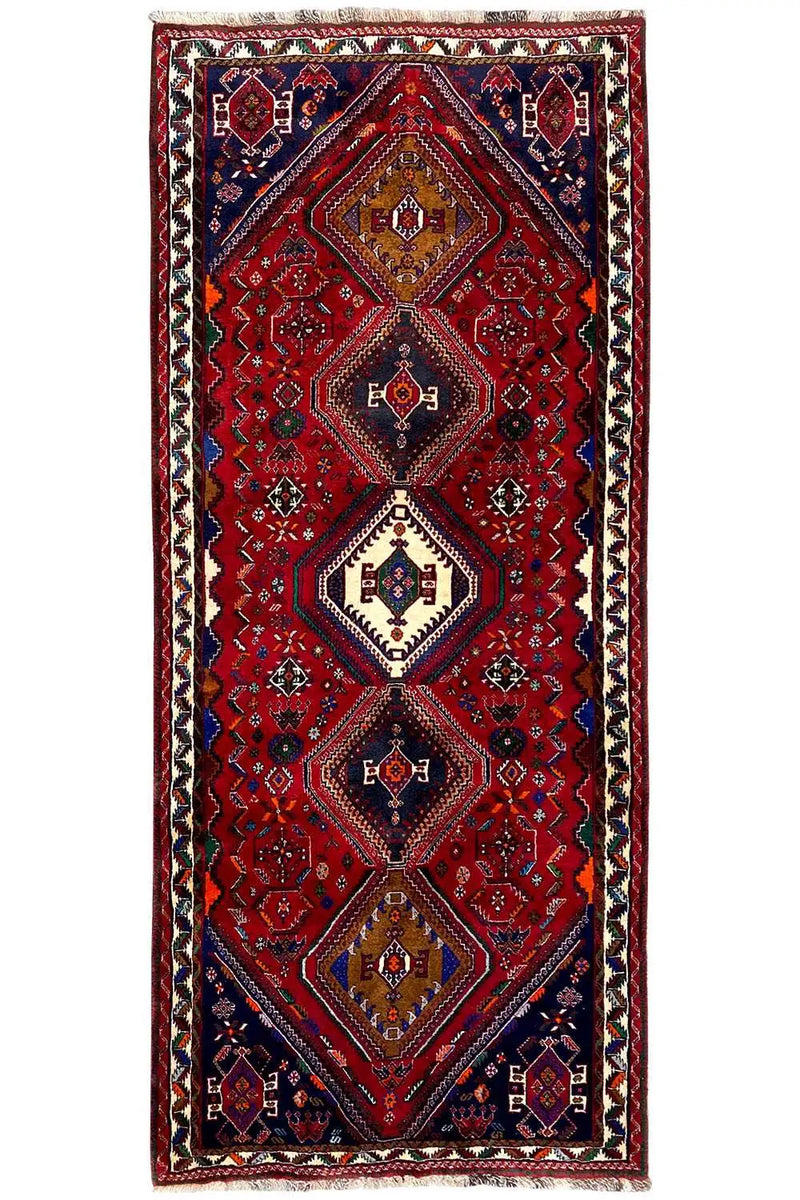 Qashqai - Läufer (260x113cm) - German Carpet Shop