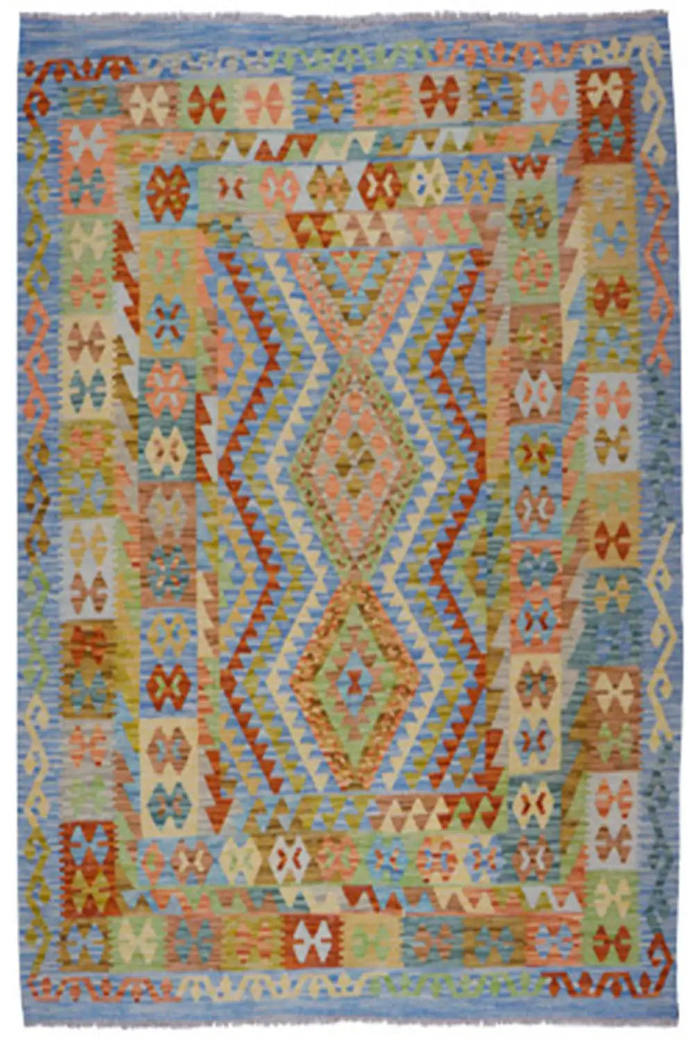 Kelim Afghan - 8565 (159x200cm) - German Carpet Shop