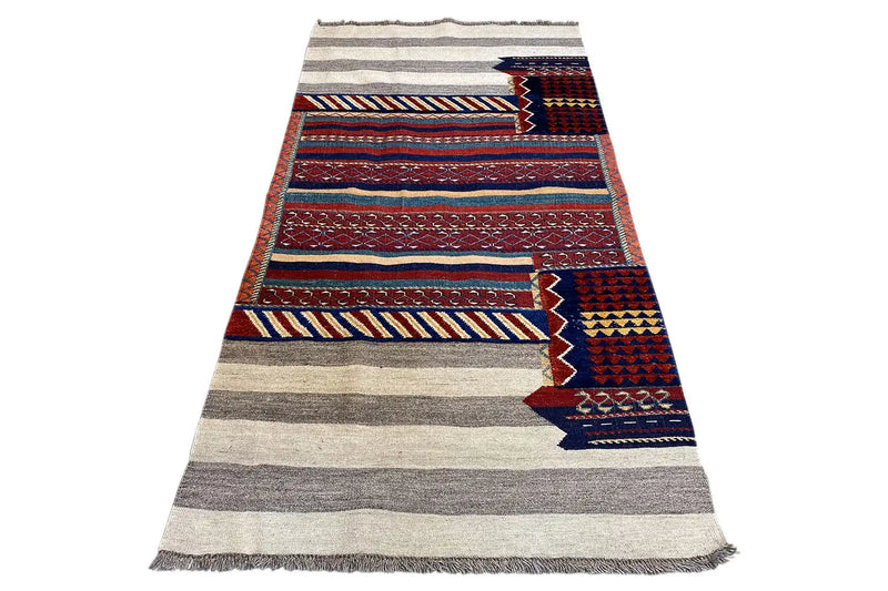 Kelim Bakhtiari - (195x102cm) - German Carpet Shop