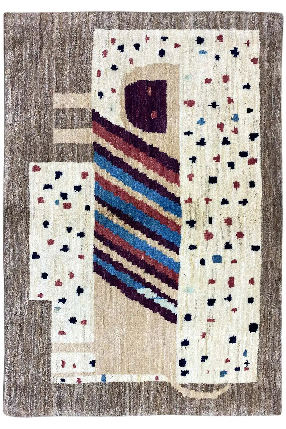 Löwen Gabbeh (121x83cm) - German Carpet Shop