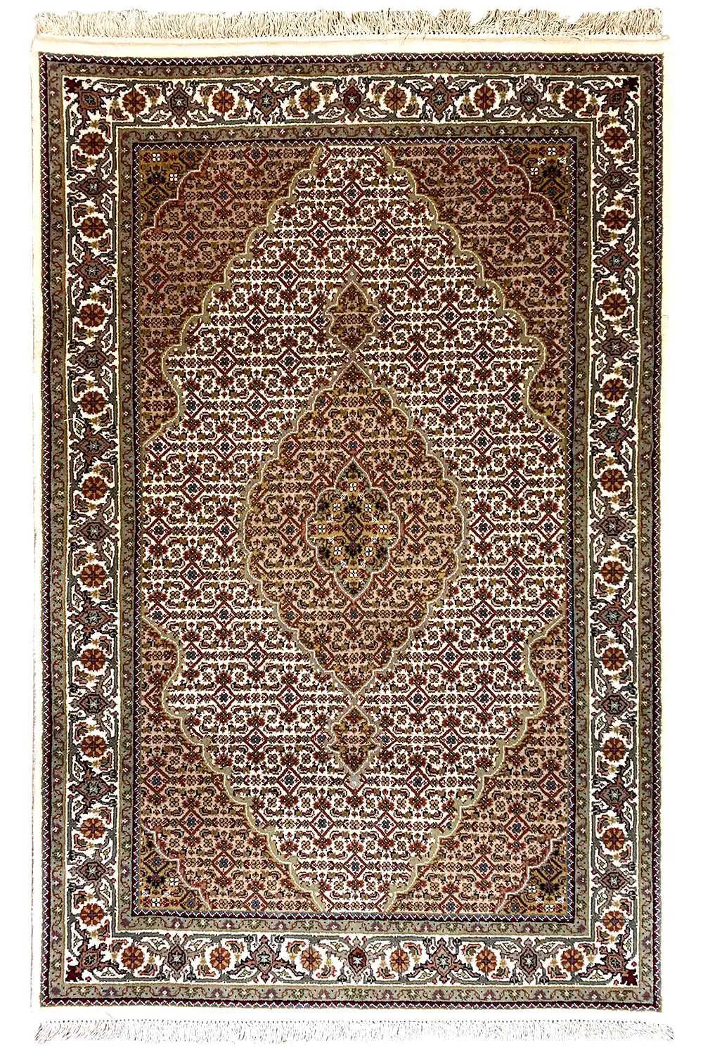 Indo Täbriz Teppich - (181x120cm) - German Carpet Shop