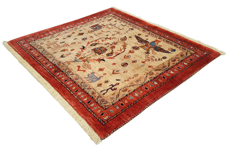 Qashqai Exklusiv (99x92cm) - German Carpet Shop