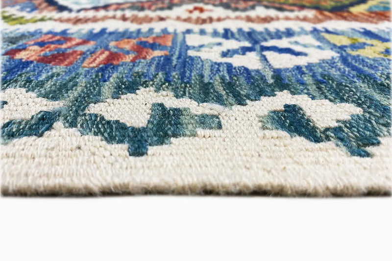 Kelim Afghan - (196x152cm) - German Carpet Shop