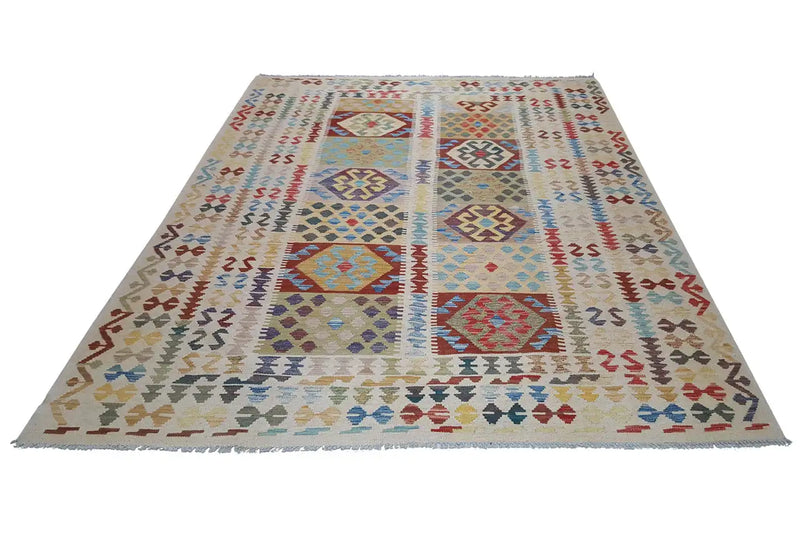 Kelim - Afghan (252x198cm) - German Carpet Shop