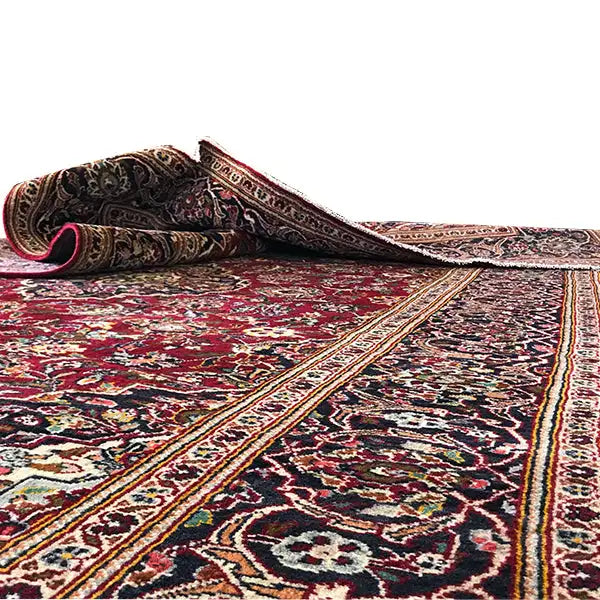 Keshan - Rot (319x221cm) - German Carpet Shop