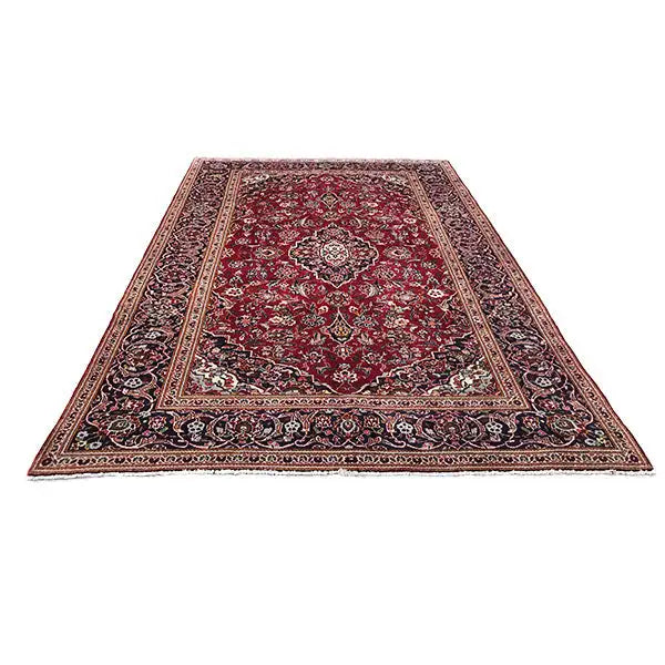 Keshan - Rot (319x221cm) - German Carpet Shop