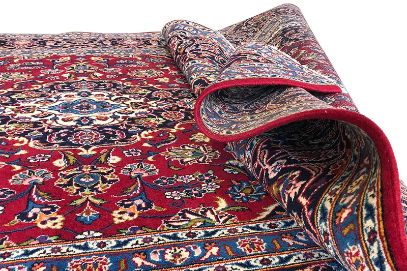 Keshan - Rot (307x206cm) - German Carpet Shop