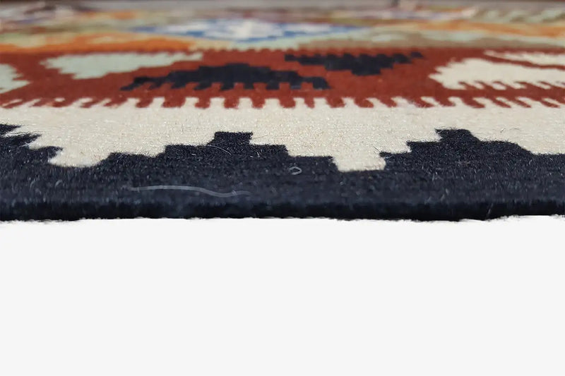 Kilim Qashqai - Multicolor 4PL 148x95cm - German Carpet Shop