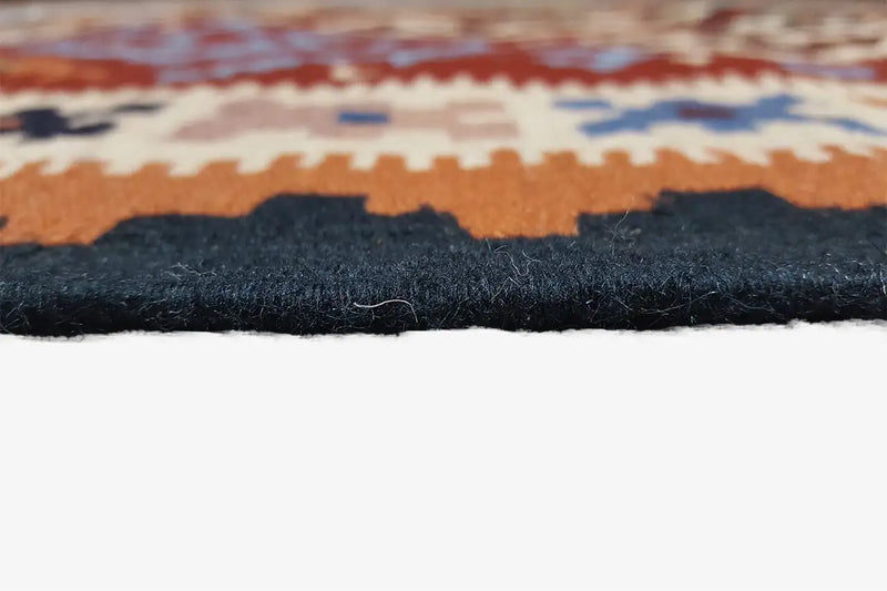 Kilim Qashqai - Multicolor 5PL 145x97cm - German Carpet Shop