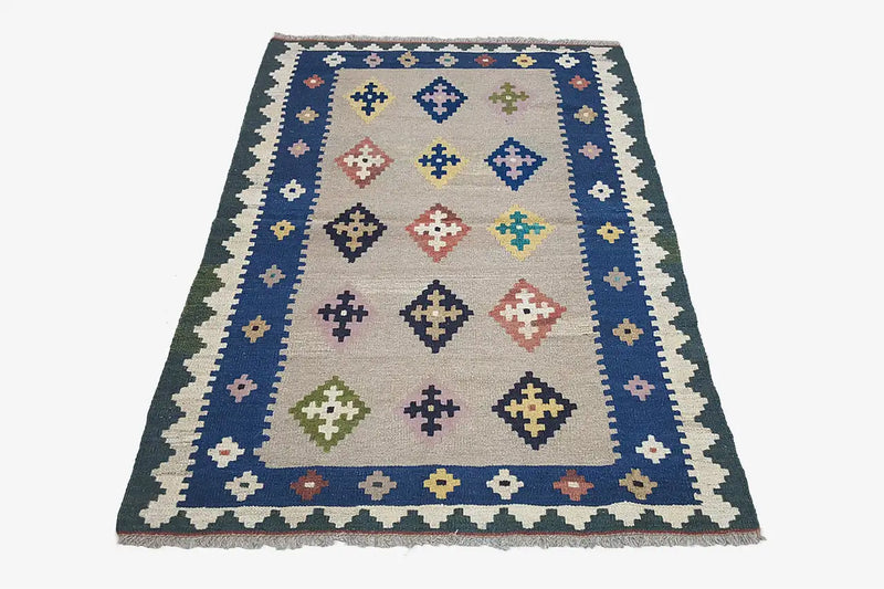 Kilim Qashqai - Multicolor 9500597 149x98cm - German Carpet Shop