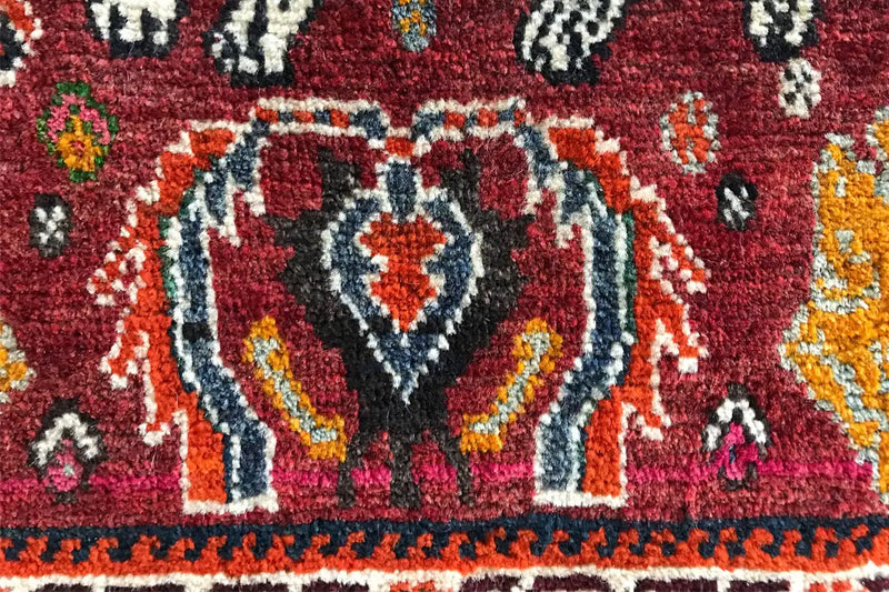 Poschti - Qashqai 8968685 (61x60cm) - German Carpet Shop