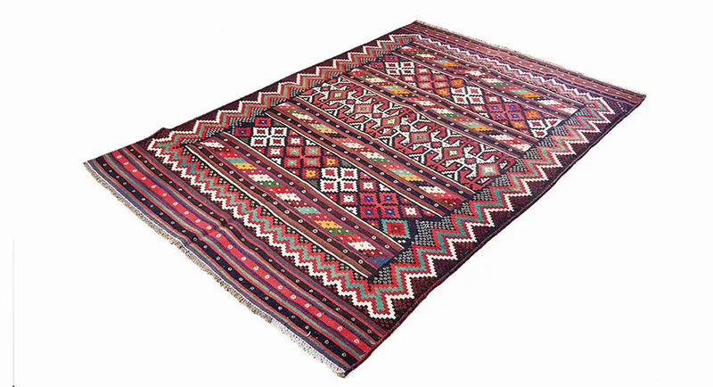 Kelim - Sirjan (239x158cm) - German Carpet Shop