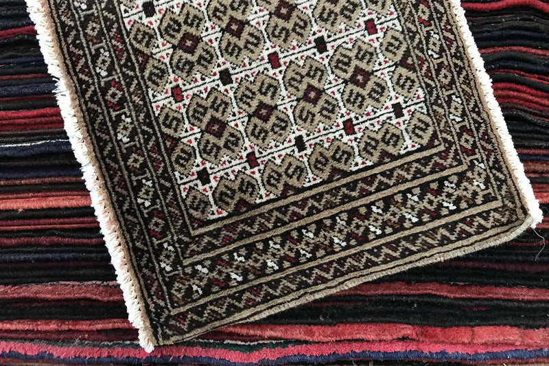 Poshti - Turkmen (100x52cm) - German Carpet Shop
