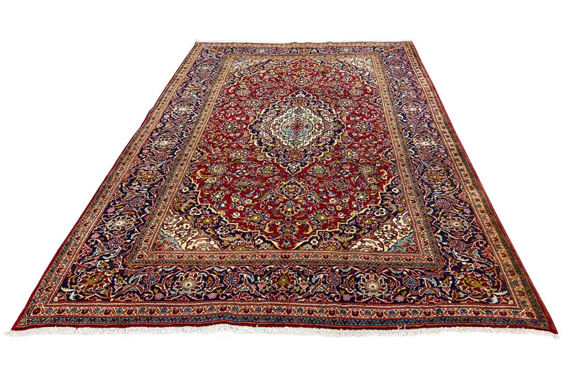 Keshan - Rot (301x195cm) - German Carpet Shop