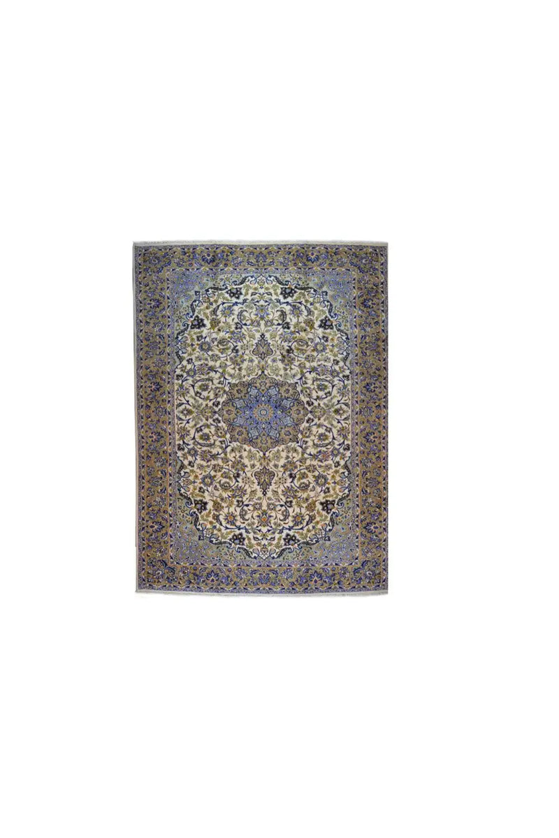Keshan - Beige (305x192cm) - German Carpet Shop